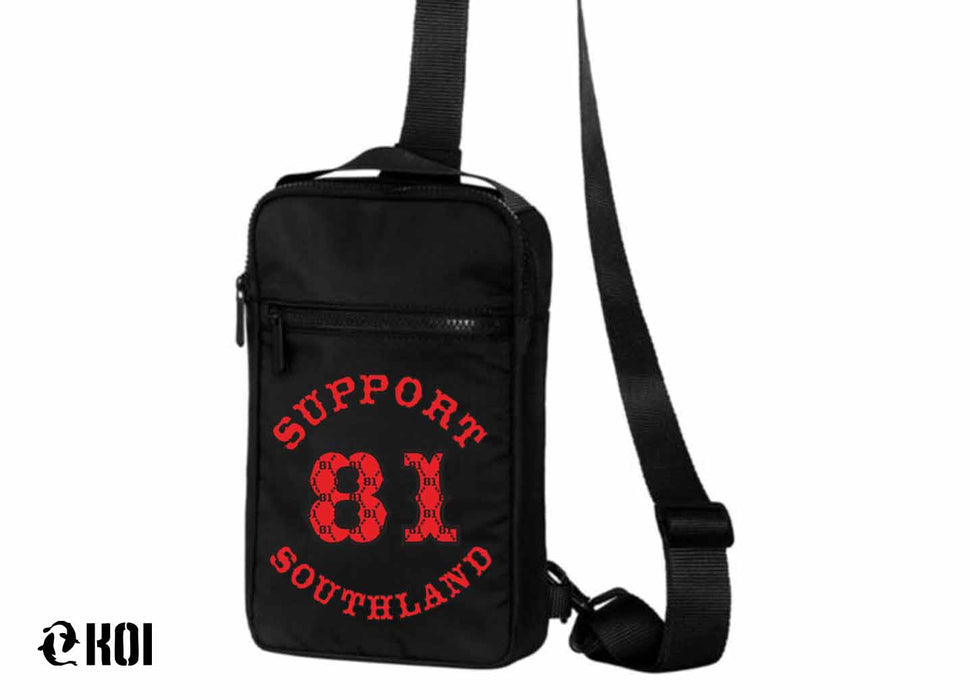 Support 81 Southland Bag - Red & Black