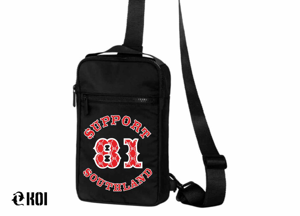Support 81 Southland Bag - Red & White