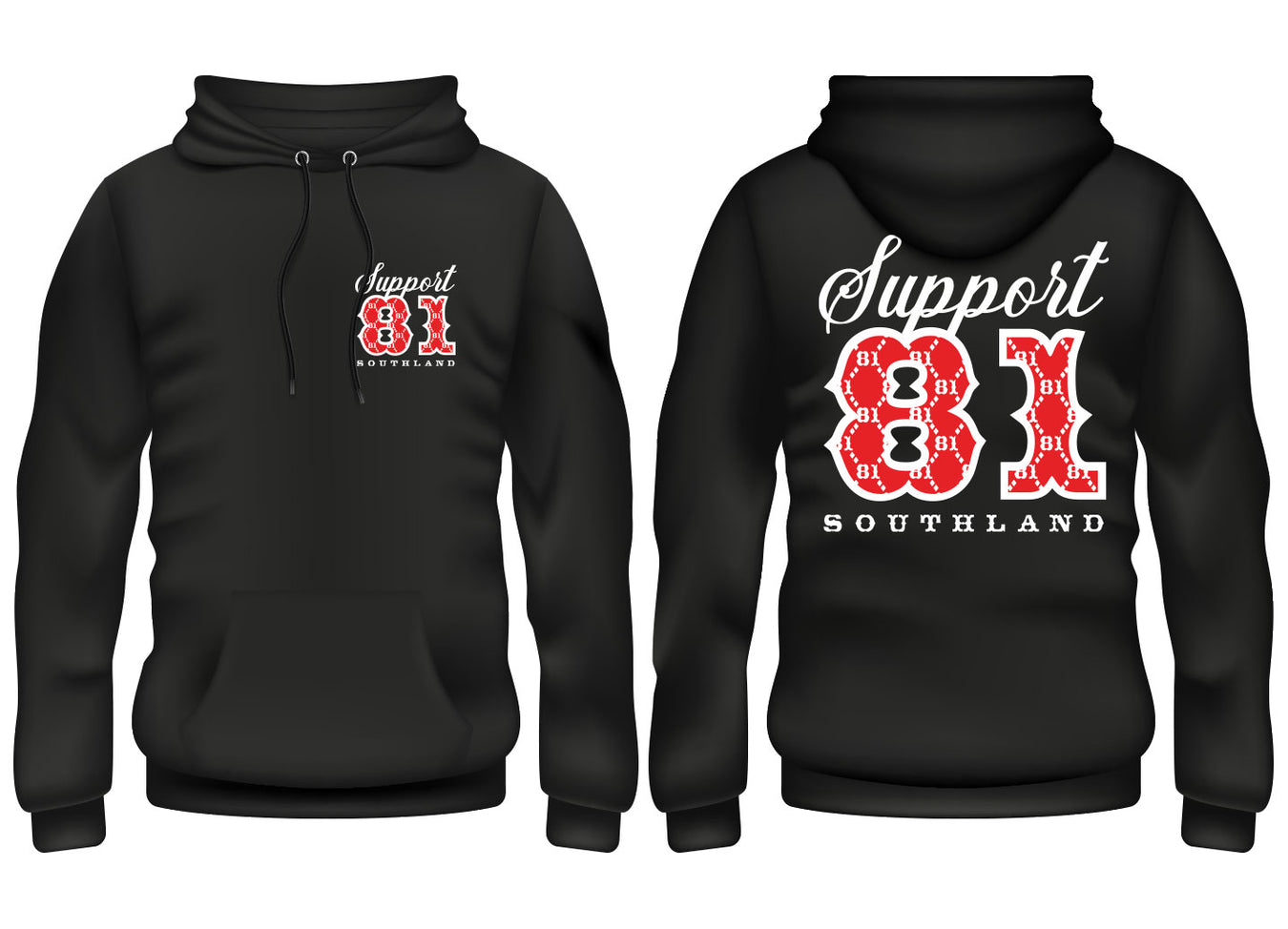 Support 81 Southland Sweatshirts