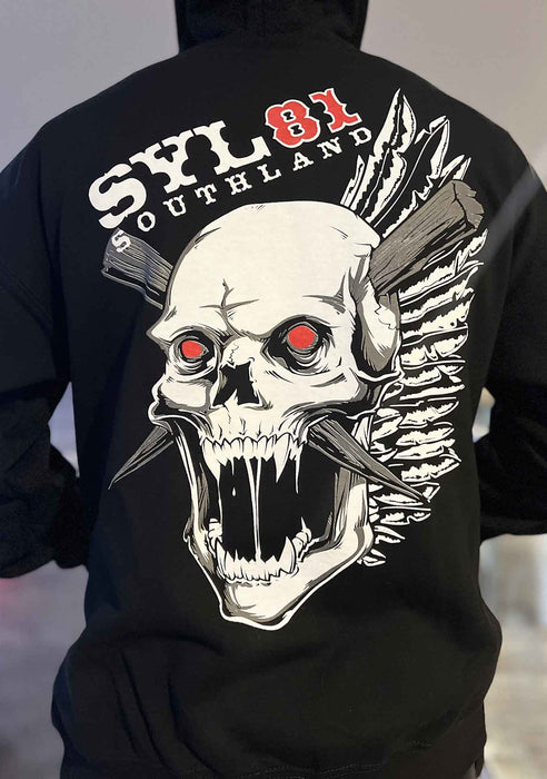 SYL81 Winged Skull Hoodie